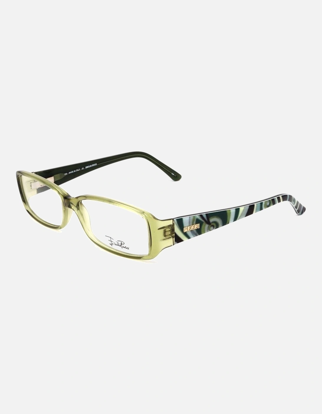 Multicolored Print Plastic Glasses Women Frames, 4 of 3