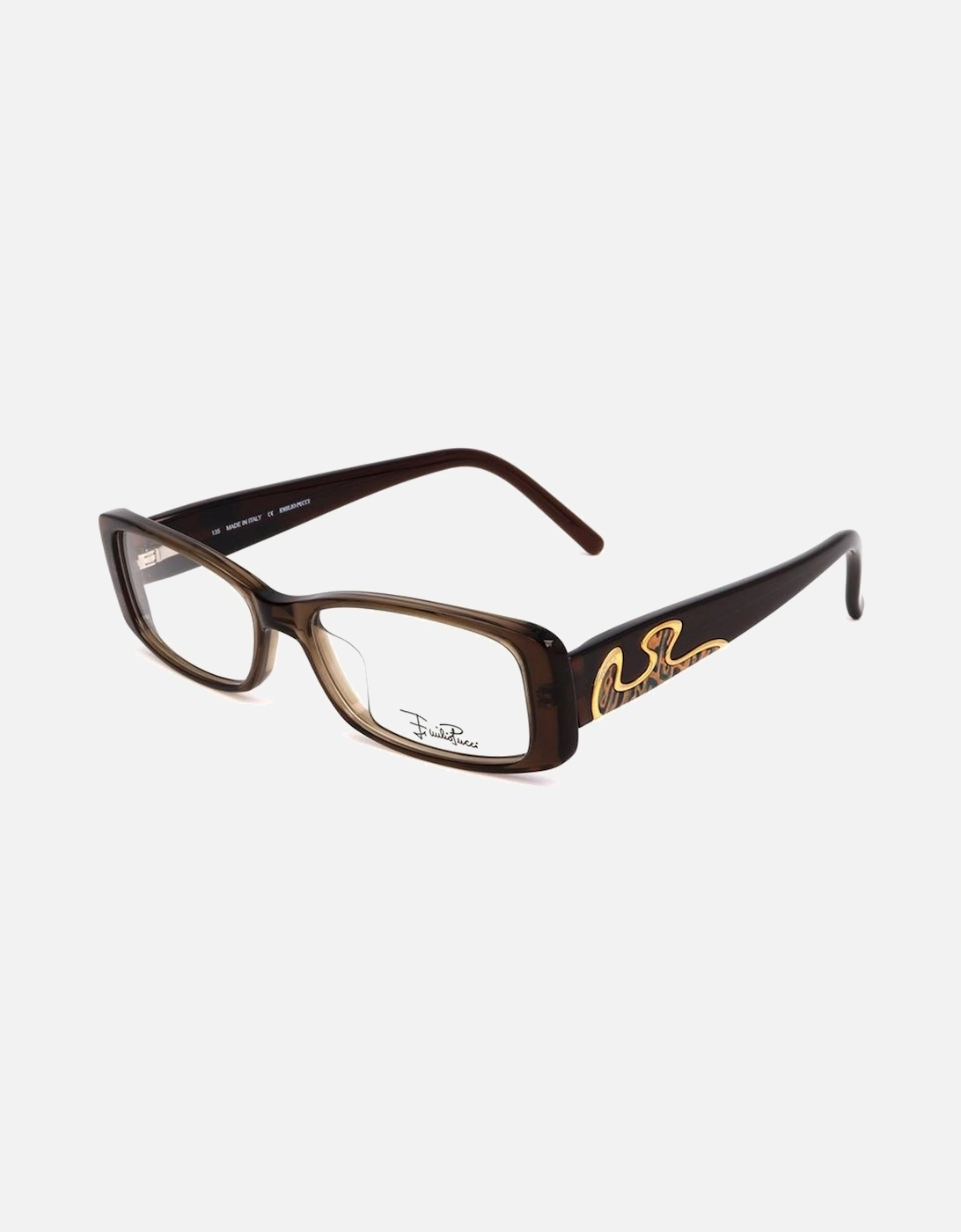 Plastic Rectangular Frame Glasses Women - Bicolor, 4 of 3