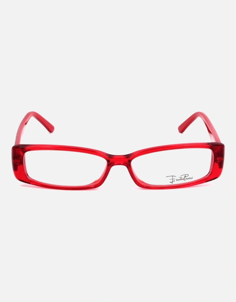 Plastic Frame Glasses Women - Red