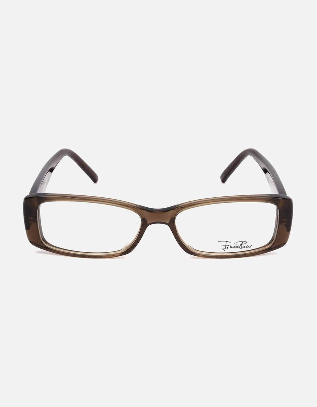 Plastic Rectangular Frame Glasses Women - Bicolor
