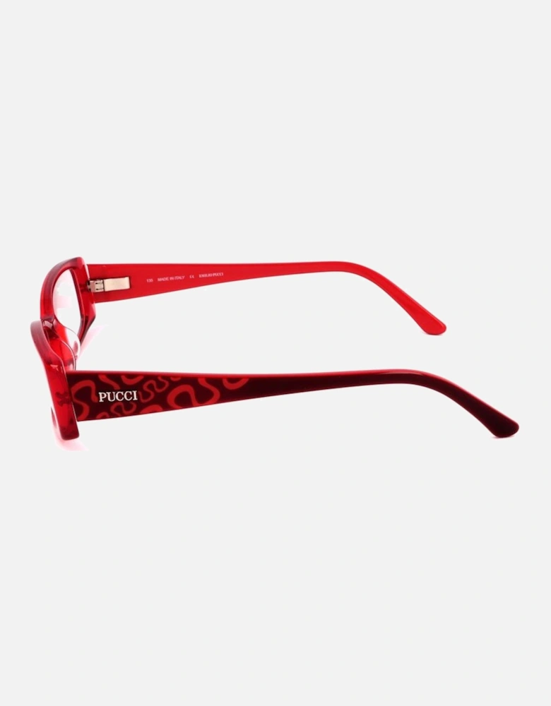 Plastic Frame Glasses Women - Red