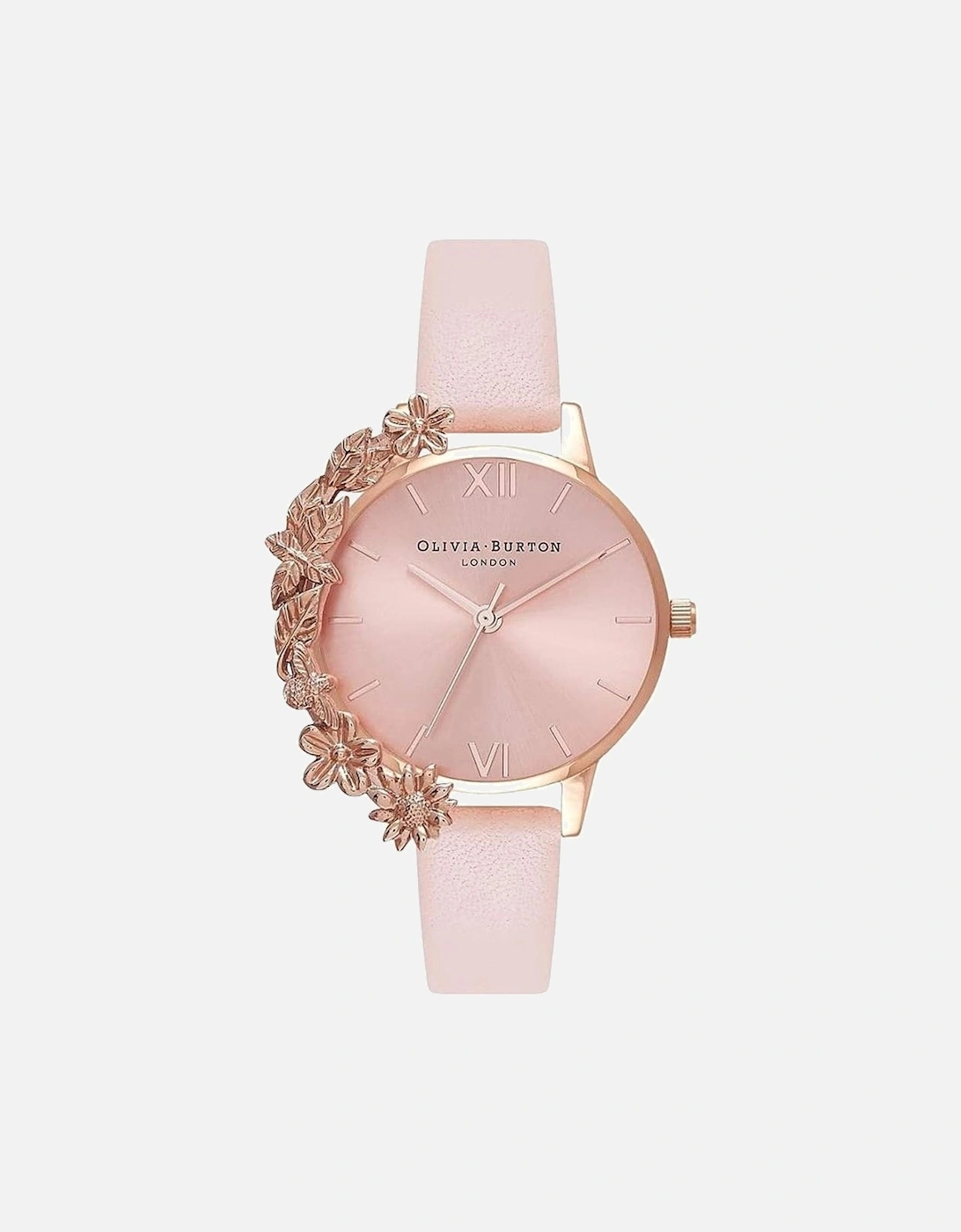 Quartz Analog Watch with Synthetic Leather Strap Women - Multicolor, 3 of 2