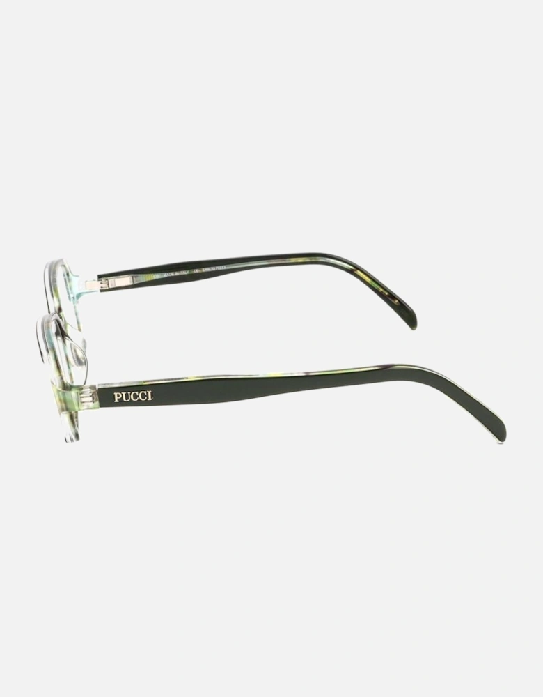Transparent Black Plastic Glasses Women - Bicolor Frames