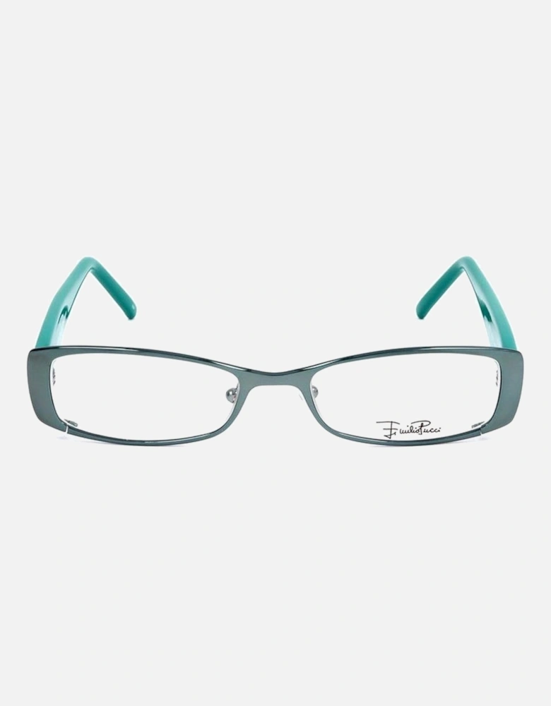 Metal Frame Cat-Eye Glasses Women - Bicolor