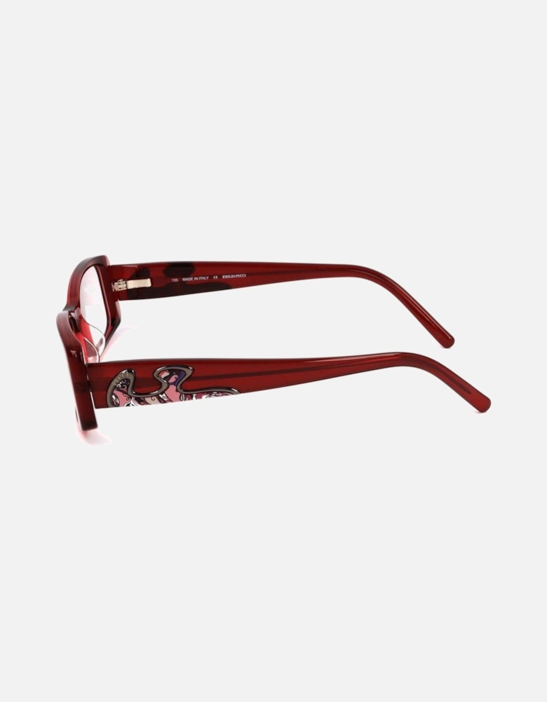Plastic Frame Glasses Women - Red