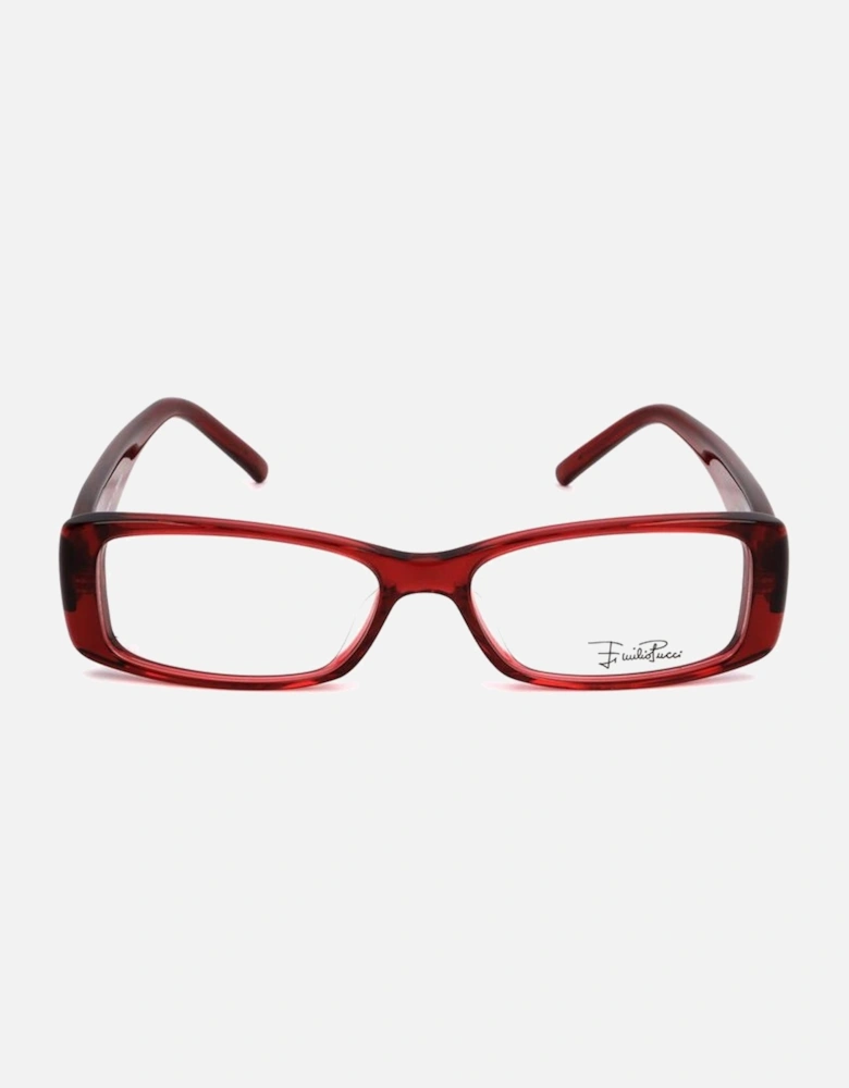 Plastic Frame Glasses Women - Red