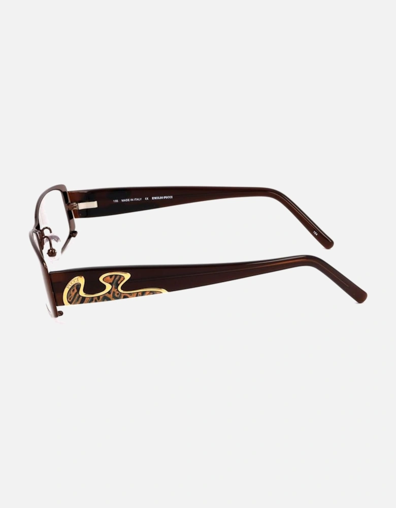 Metal Frame Glasses with 52mm Lenses Women - Bicolor