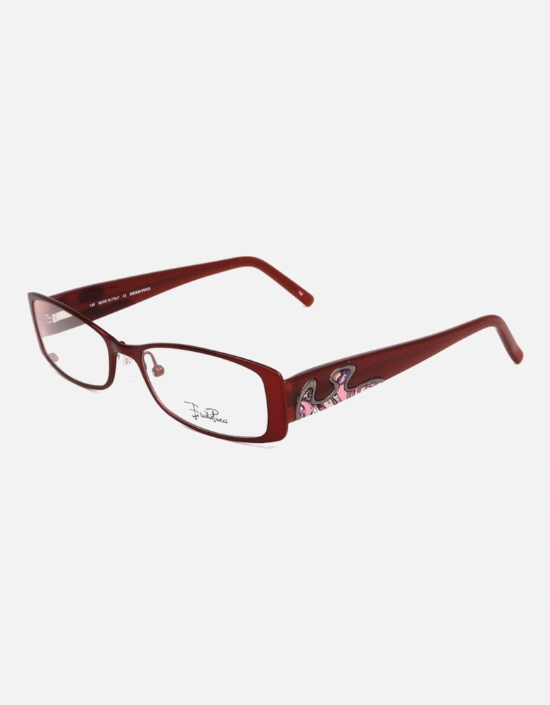 Metal Frame Glasses Women - Red