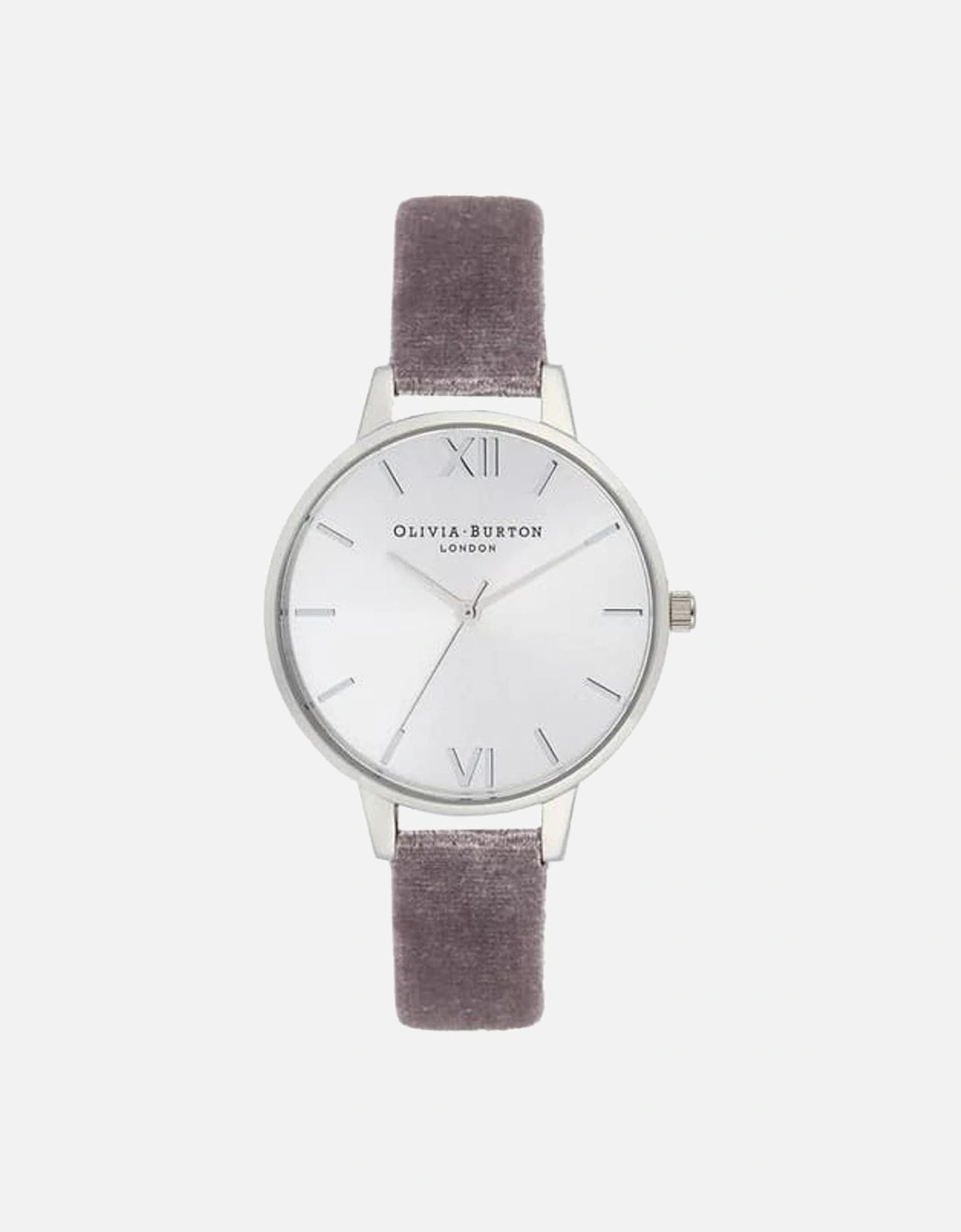 Quartz Analog Stainless Steel Watch with Synthetic Leather Strap Women, 2 of 1