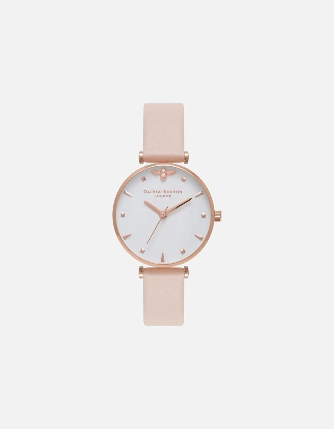 Quartz Stainless Steel Analog Watch with Synthetic Leather Strap Women, 2 of 1
