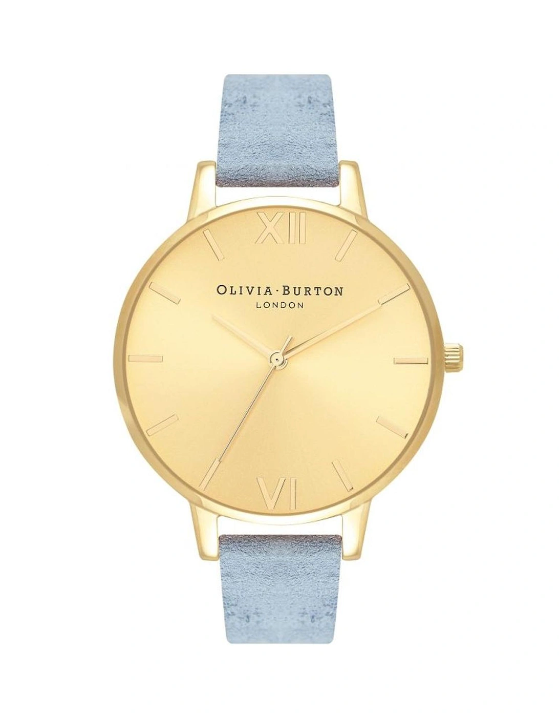 Quartz Stainless Steel Case Analog Watch Women - Blue Watches, 3 of 2