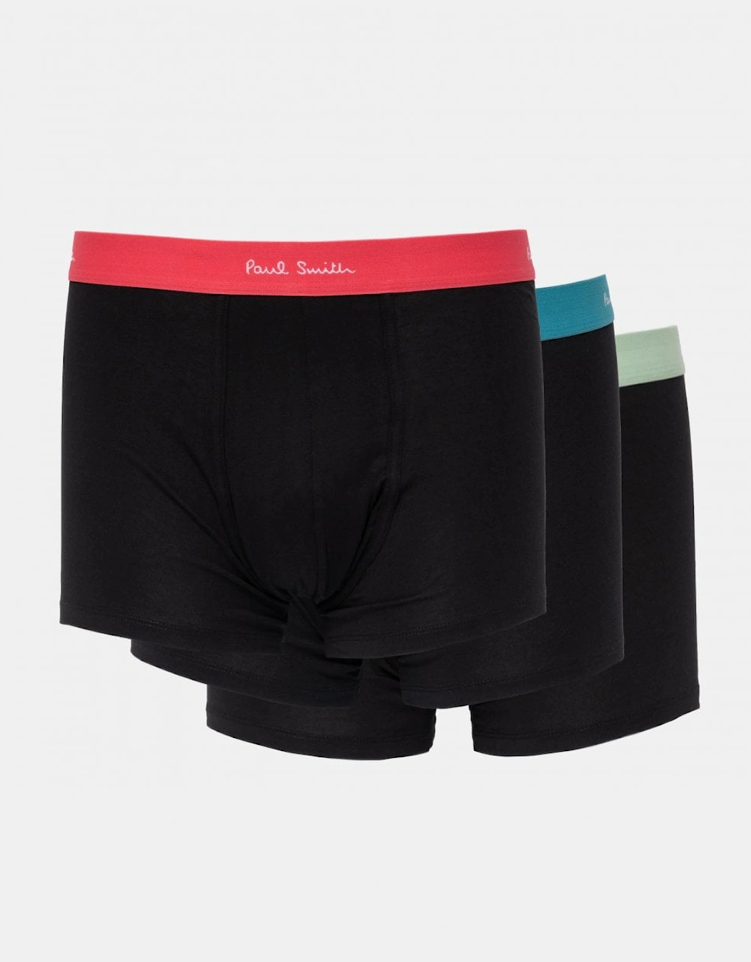 3 Pack Mens Bright Band Trunks, 4 of 3