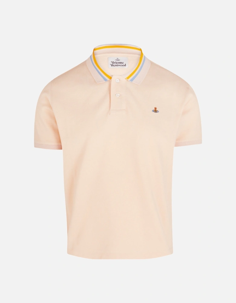 Classic Orb Polo Shirt Pink