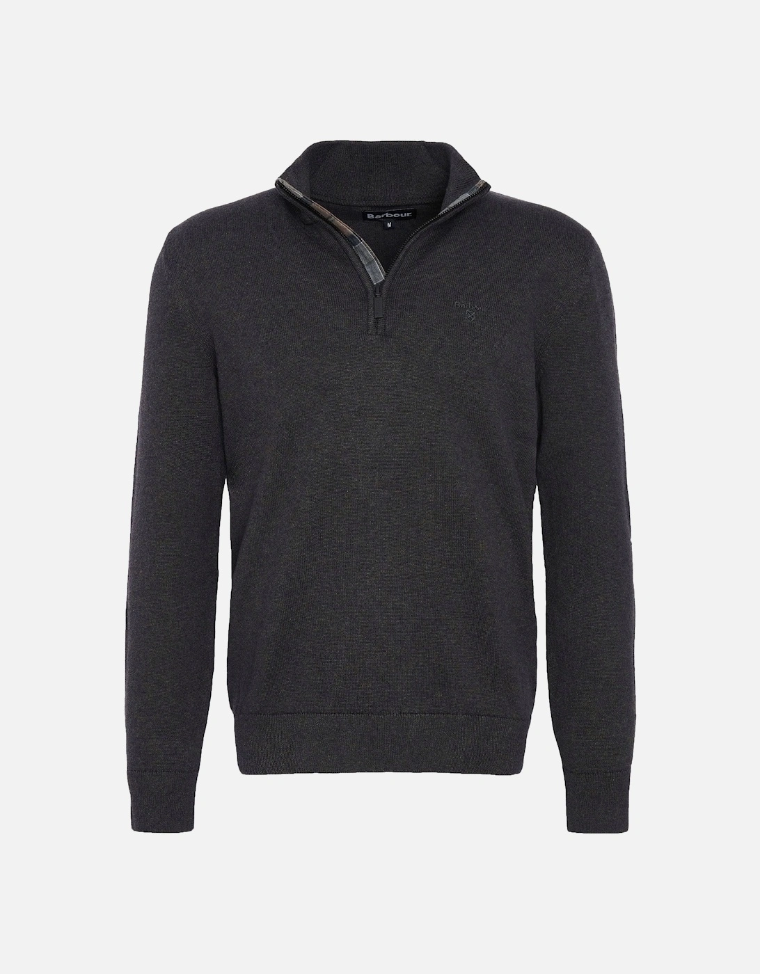 Avoch Half Zip Knitwear Charcoal, 5 of 4