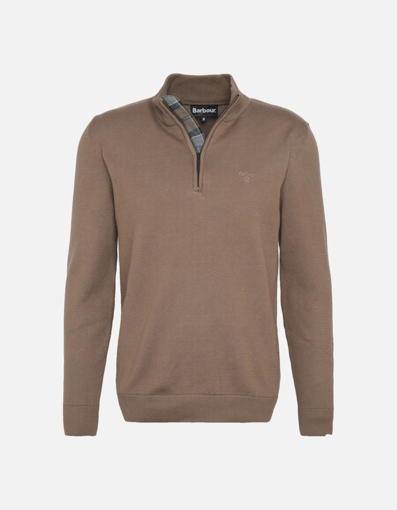 Avoch Half Zip Knitwear Fossil