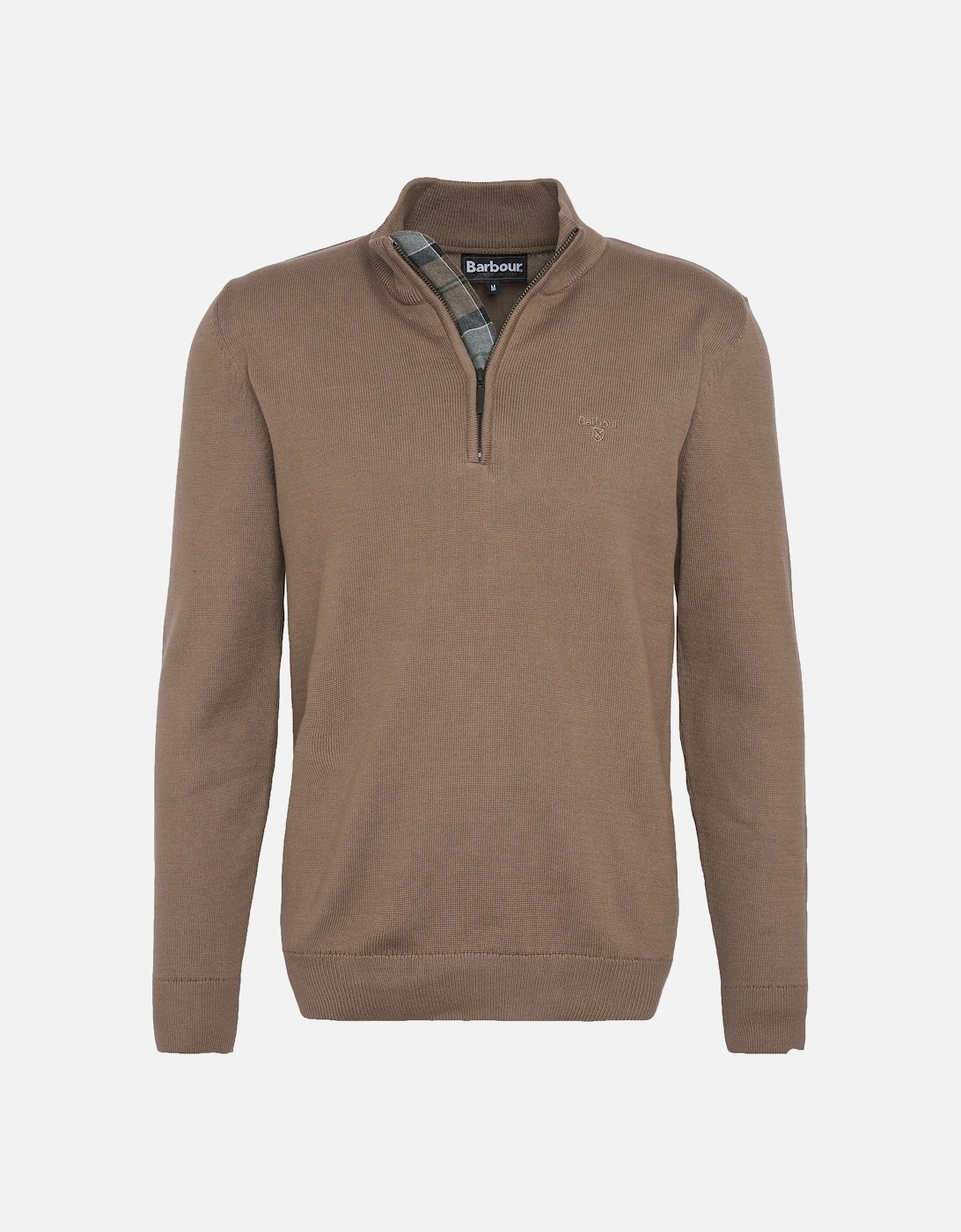 Avoch Half Zip Knitwear Fossil, 5 of 4