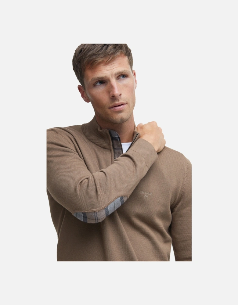 Avoch Half Zip Knitwear Fossil