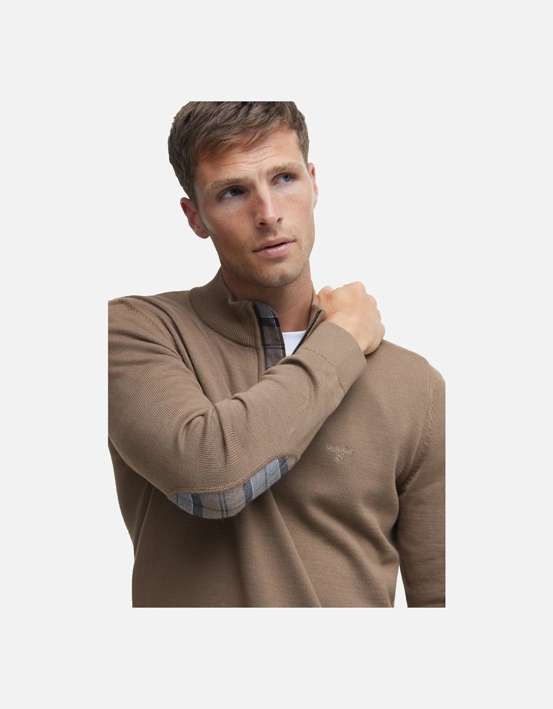 Avoch Half Zip Knitwear Fossil