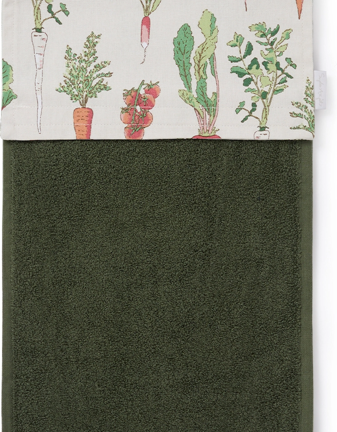 Garden Vegetables Roller Hand Towel, 4 of 3