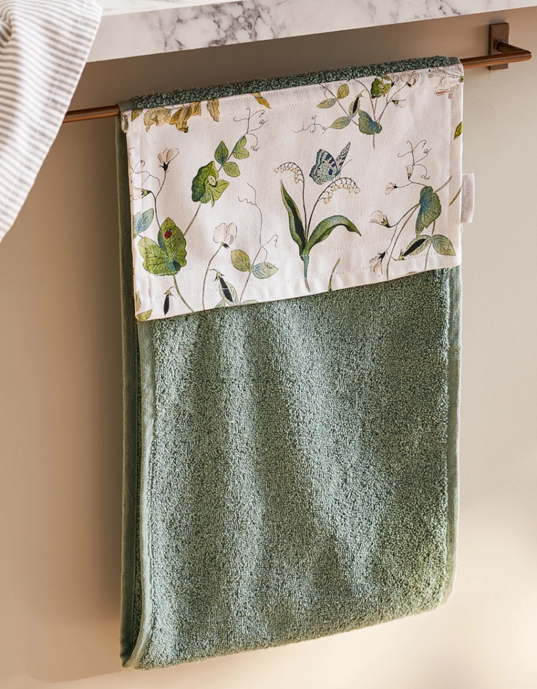 Wild Floral Roller Hand Towel