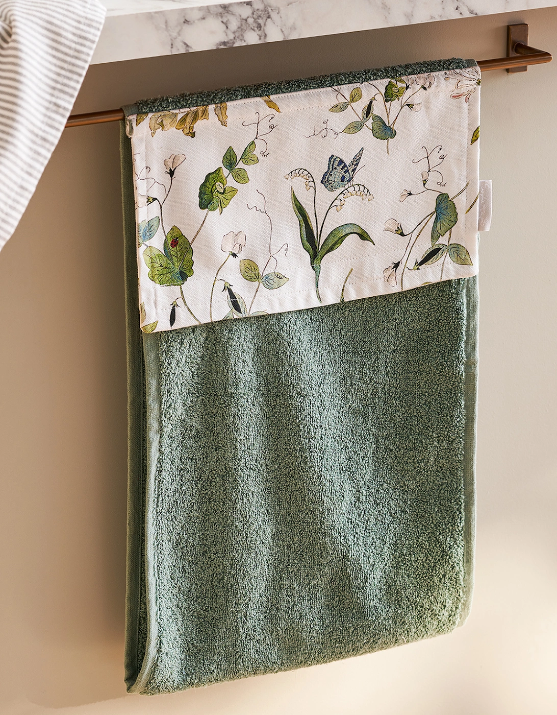 Wild Floral Roller Hand Towel