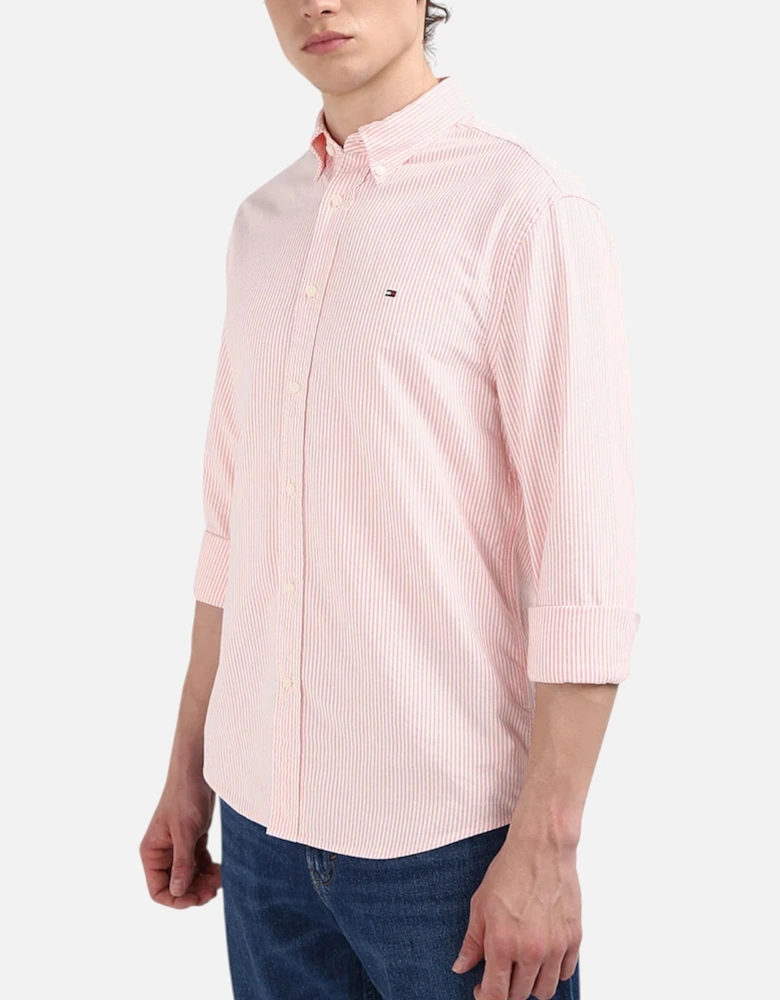 TOMMY HILFIGER Mens Oxford Shirts Regular Fit Long Sleeve Casual Cotton Formal