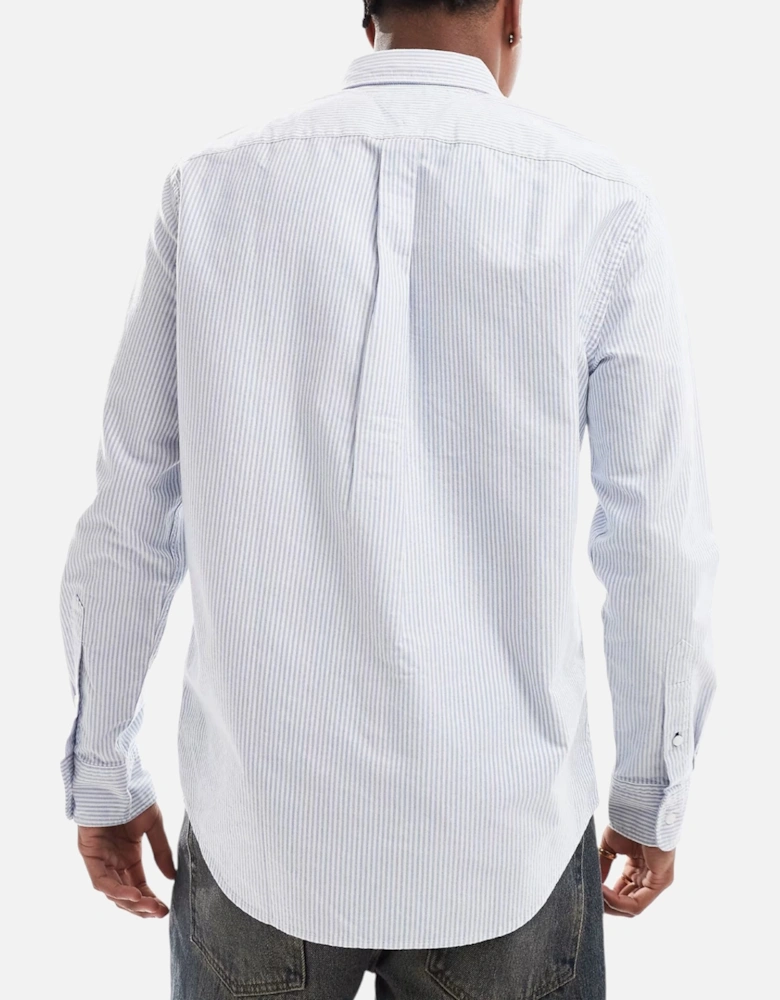 Mens Oxford Shirts Regular Fit Long Sleeve Casual Cotton Formal