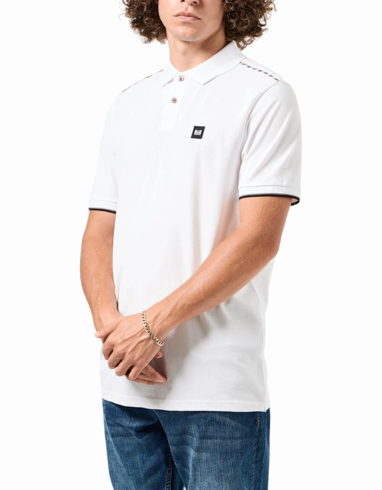 Mens Sakai Polo Shirts Mid House Check Casual Golf Polo Tee Top