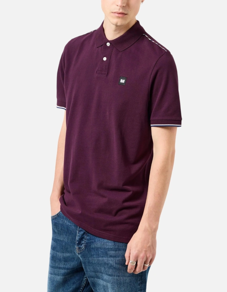 Mens Sakai Polo Shirts Mid House Check Casual Golf Polo Tee Top