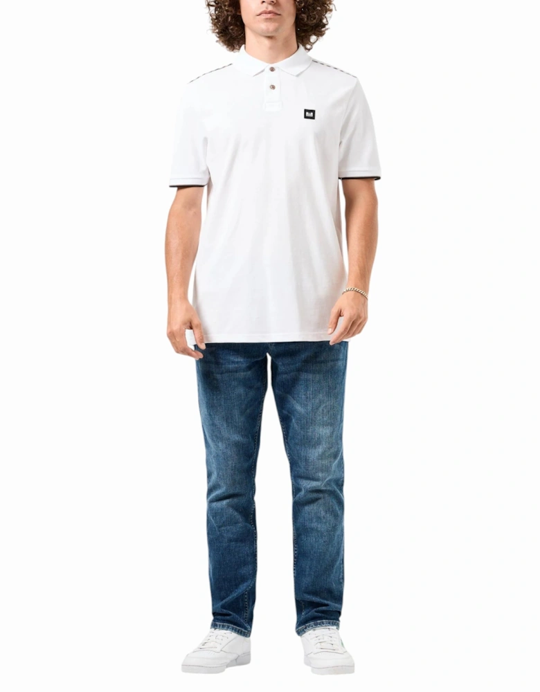 Mens Sakai Polo Shirts Mid House Check Casual Golf Polo Tee Top