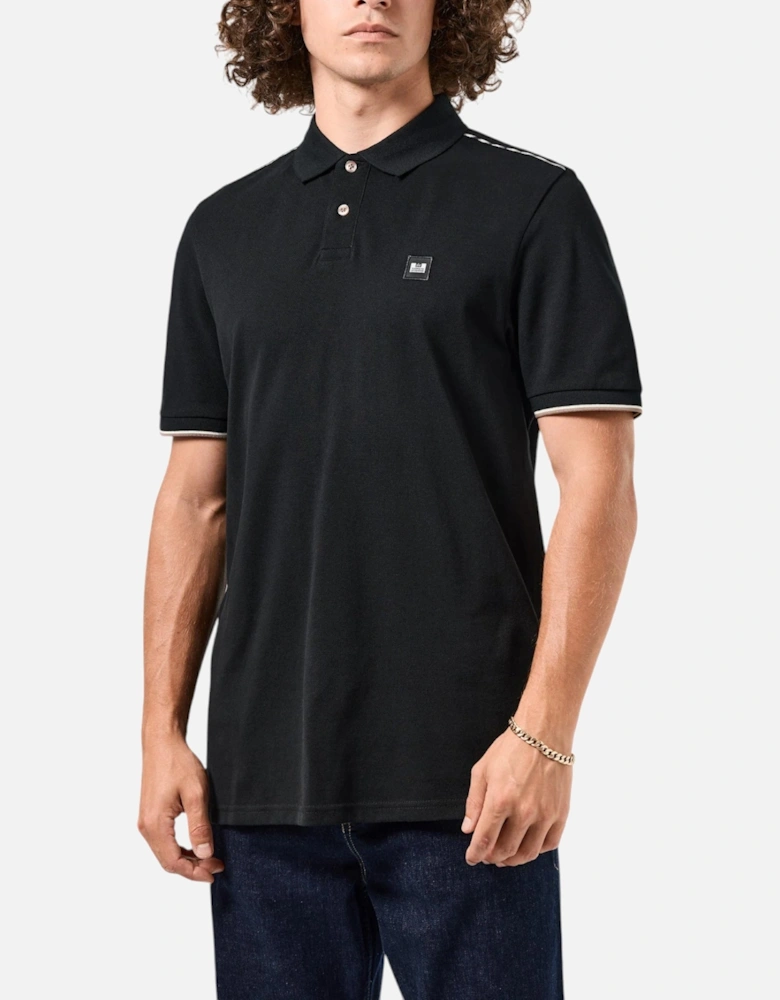 Mens Sakai Polo Shirts Mid House Check Casual Golf Polo Tee Top