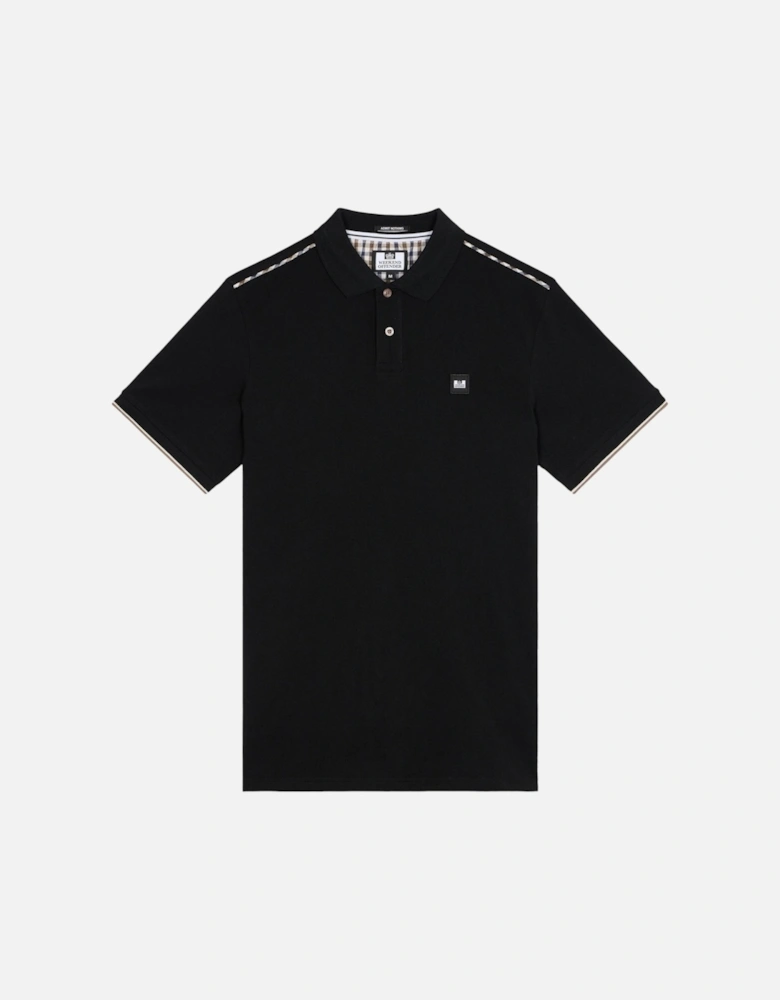 Mens Sakai Polo Shirts Mid House Check Casual Golf Polo Tee Top