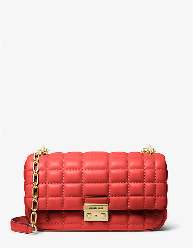 Tribeca Large Quilted Leather Shoulder Bag