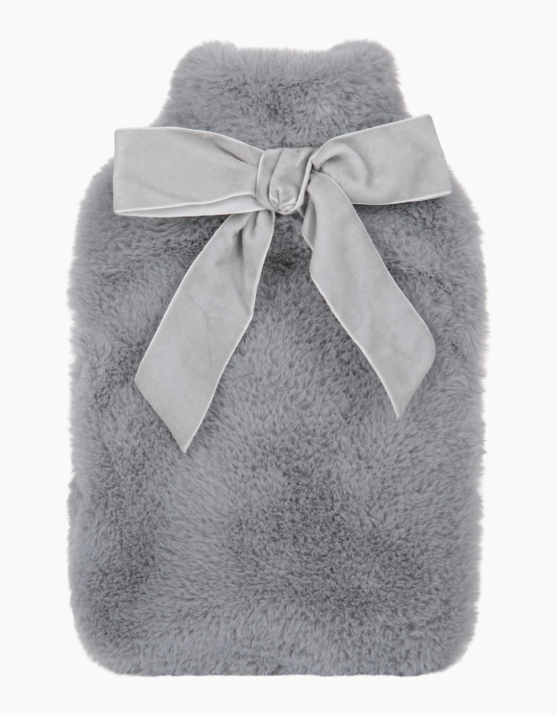 Mountain Warehouse Women's Grey 1.5L Faux Fur Hot Water Bottle - Size One Size