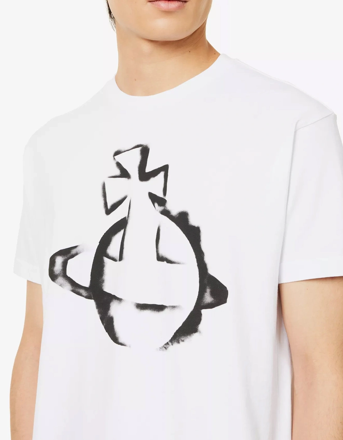 Stencil Orb T-shirt White