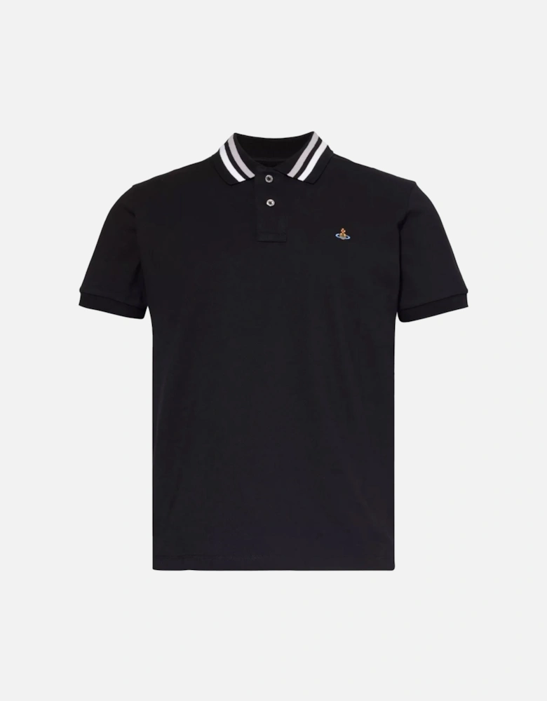 Classic Orb Polo Shirt Black