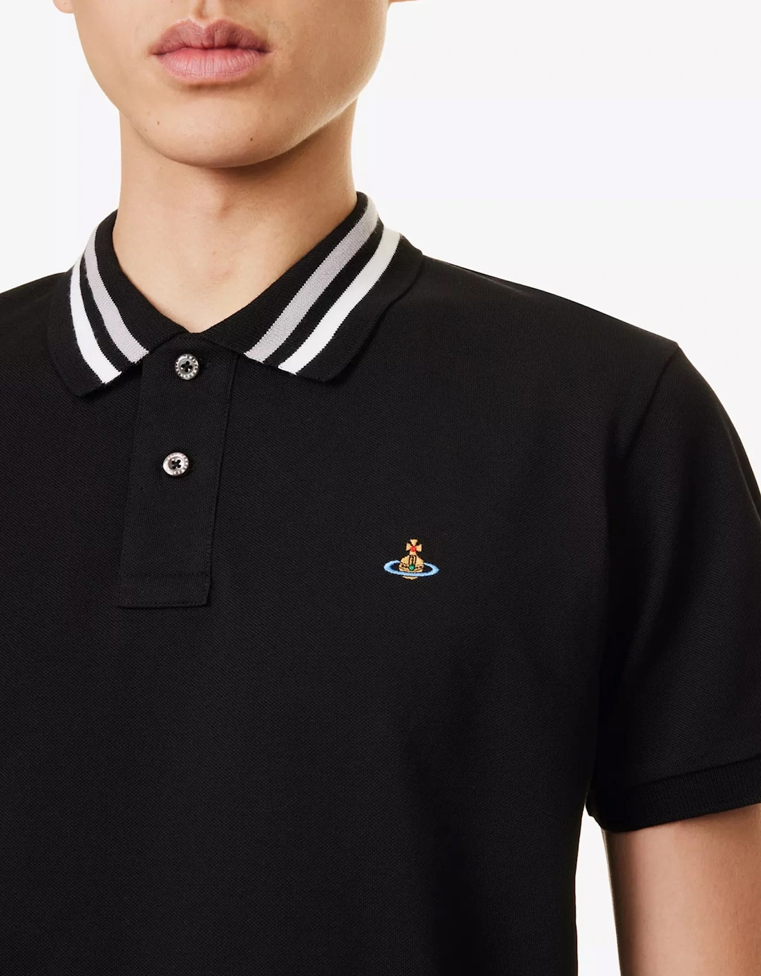 Classic Orb Polo Shirt Black