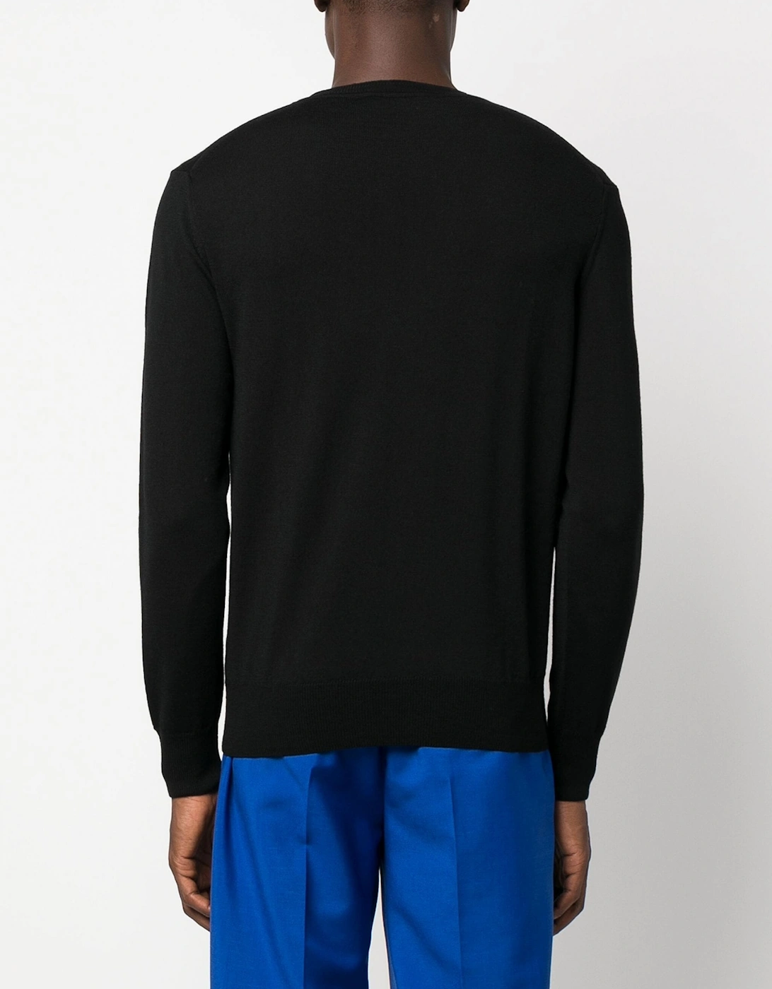 Alex Crewneck Orb Sweater Black