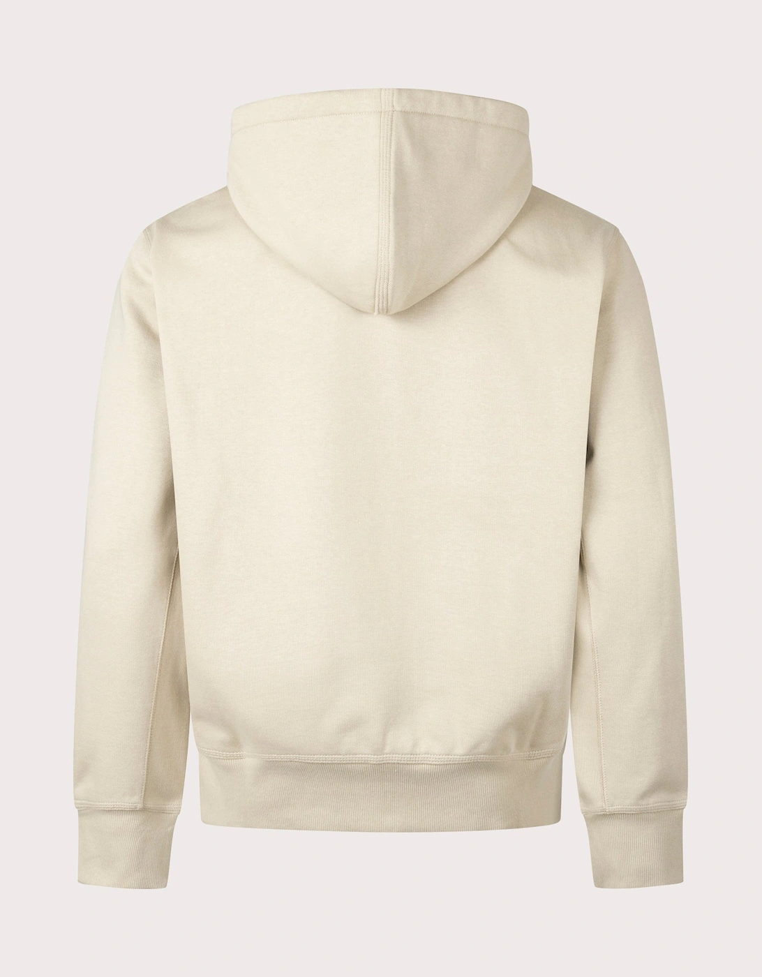 Relaxed Fit American Script Zip Through Hoodie