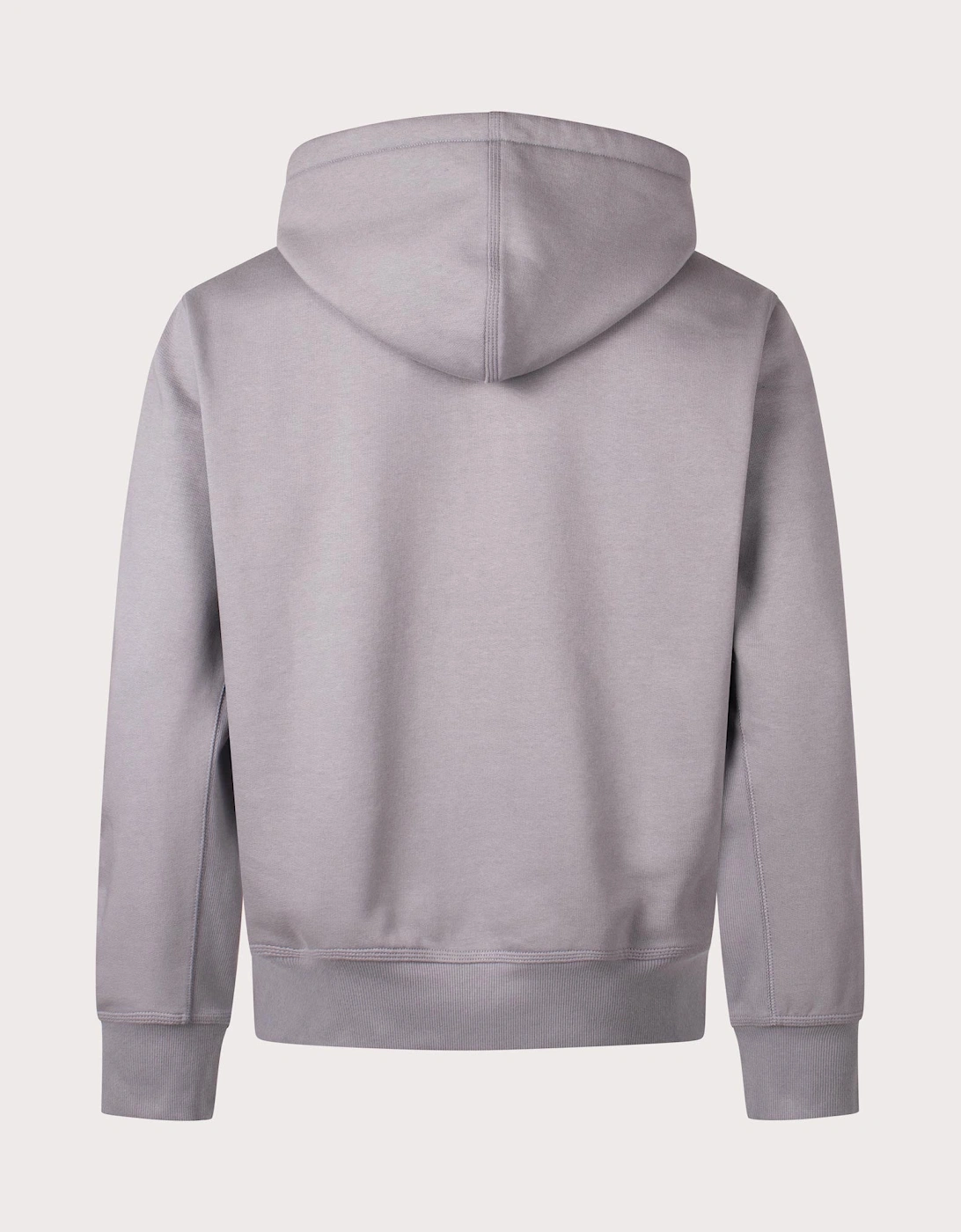 Relaxed Fit American Script Zip Through Hoodie