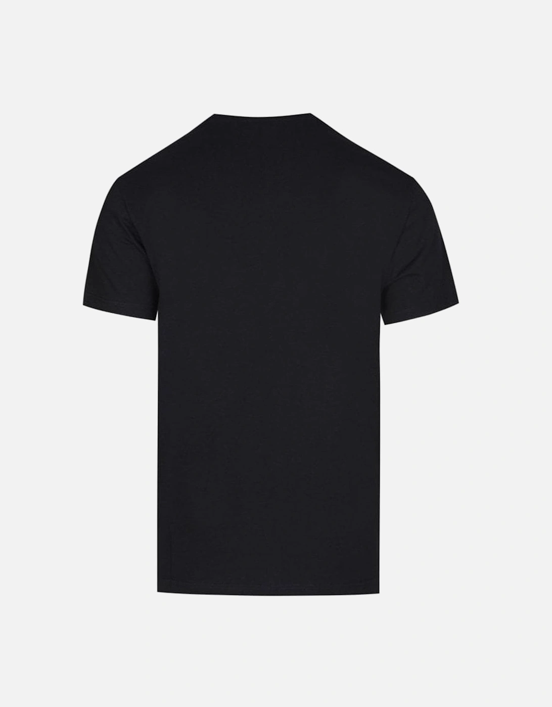 Embroidered Logo T-Shirt in Black