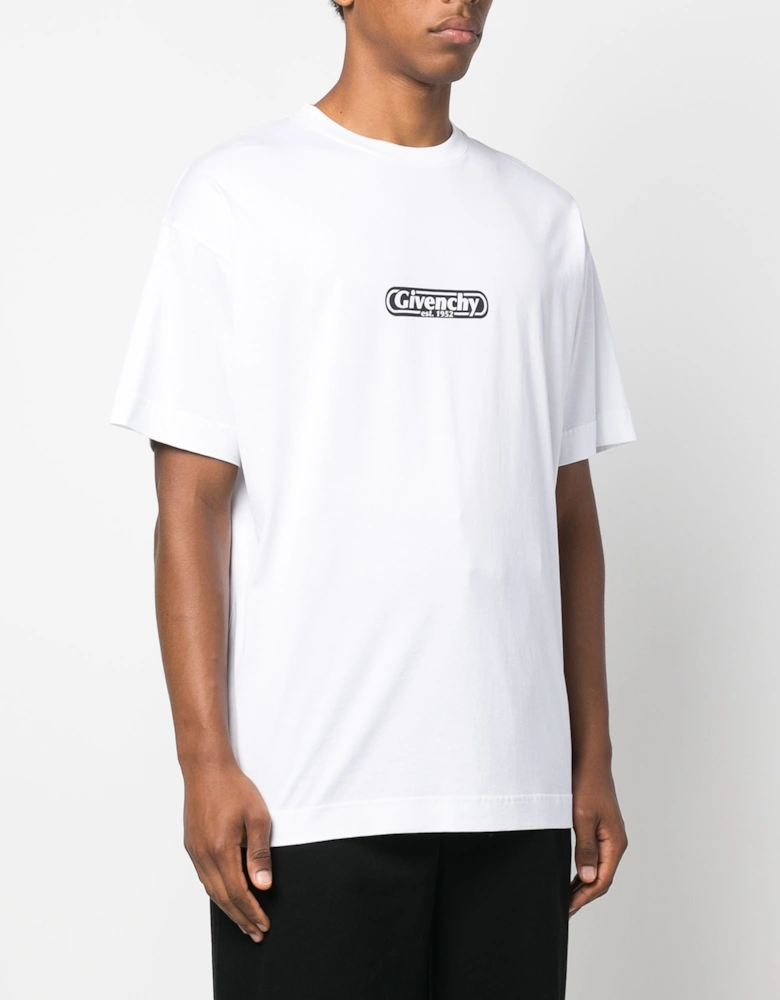 Est. 1952 Logo Printed T-Shirt in White