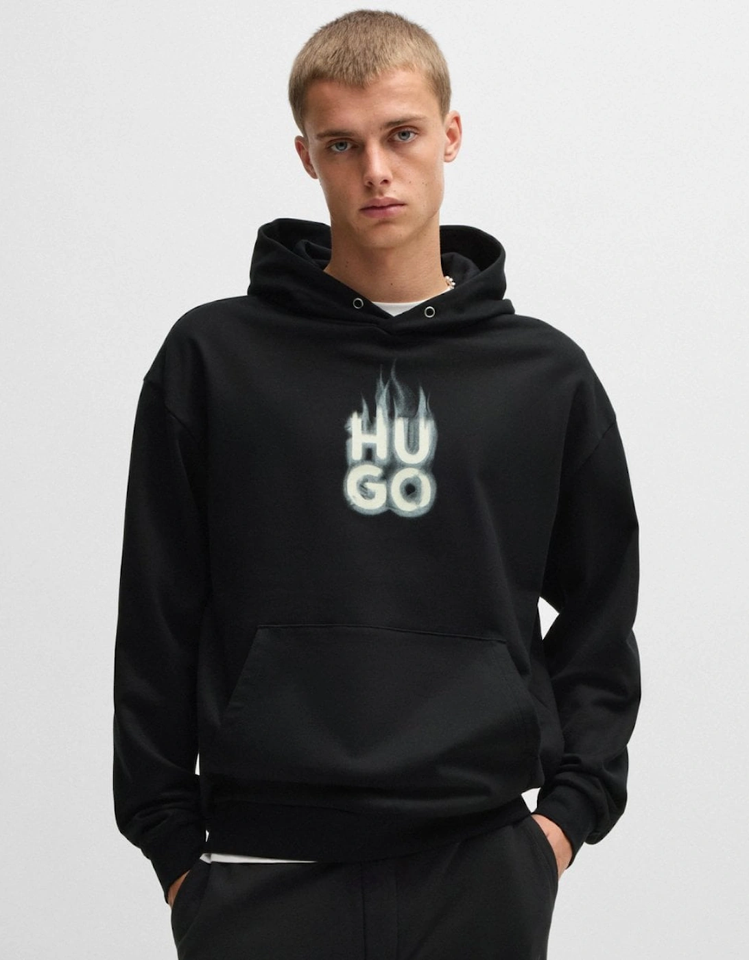 HUGO Defnio Mens Pullover Hoodie, 6 of 5