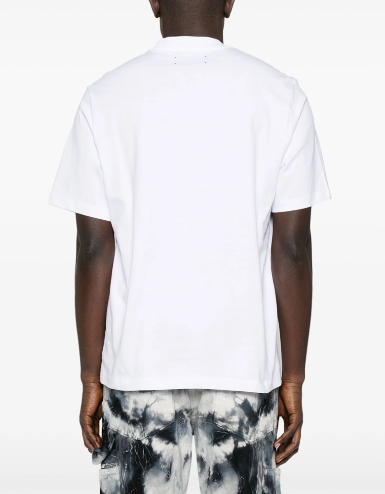 Art District Printed T-Shirt in White