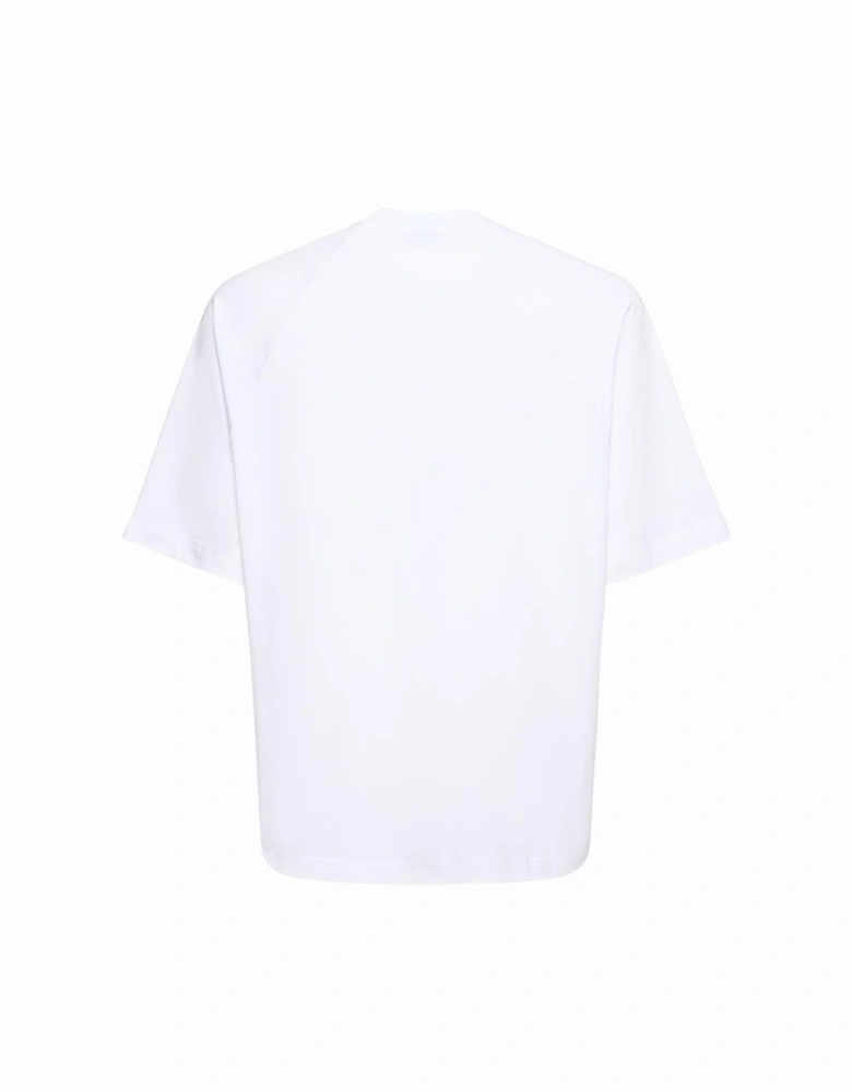 Le Typo Logo Printed Oversized T-Shirt in White