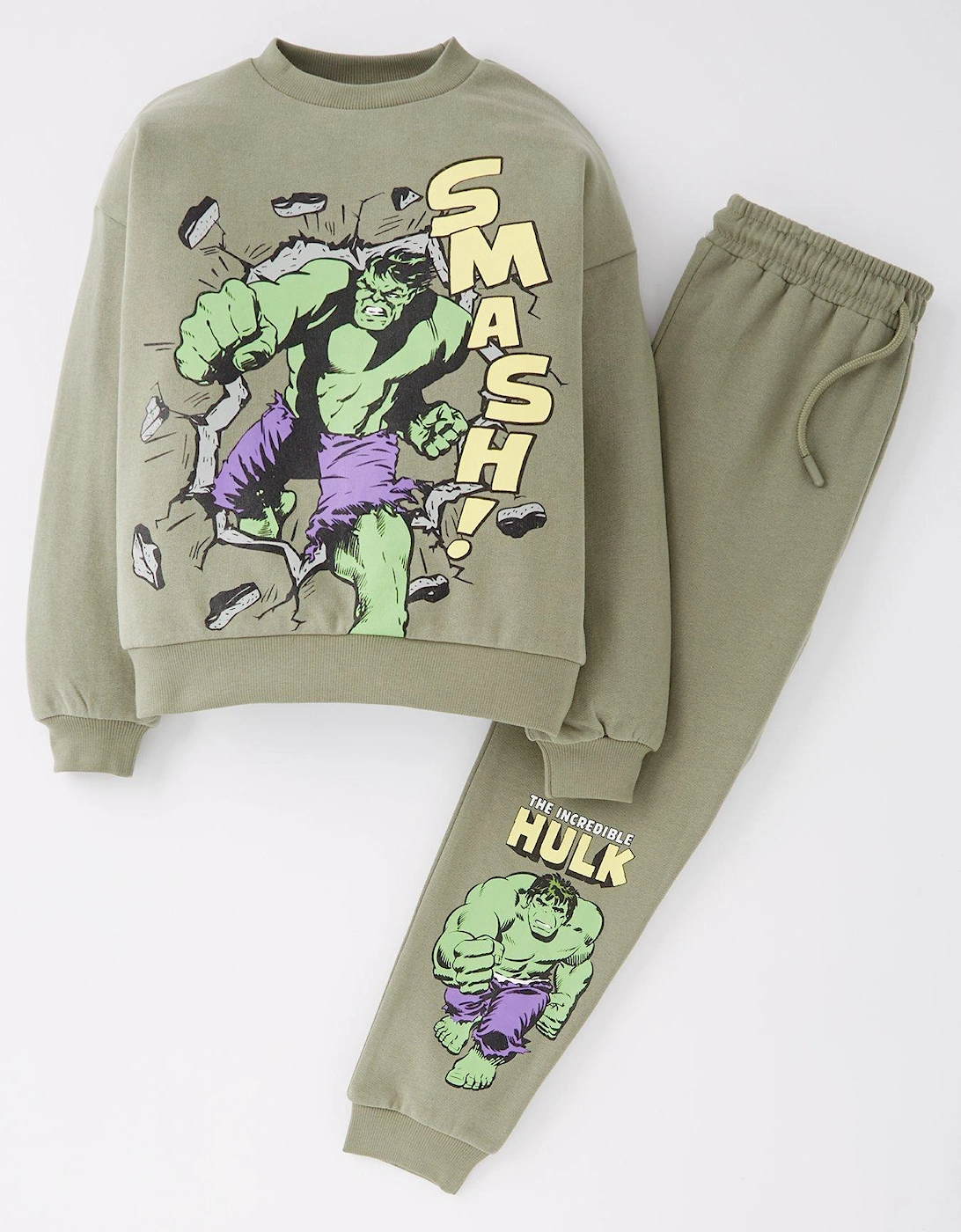 Hulk 2 Piece Sweat And Jogger Set, 5 of 4