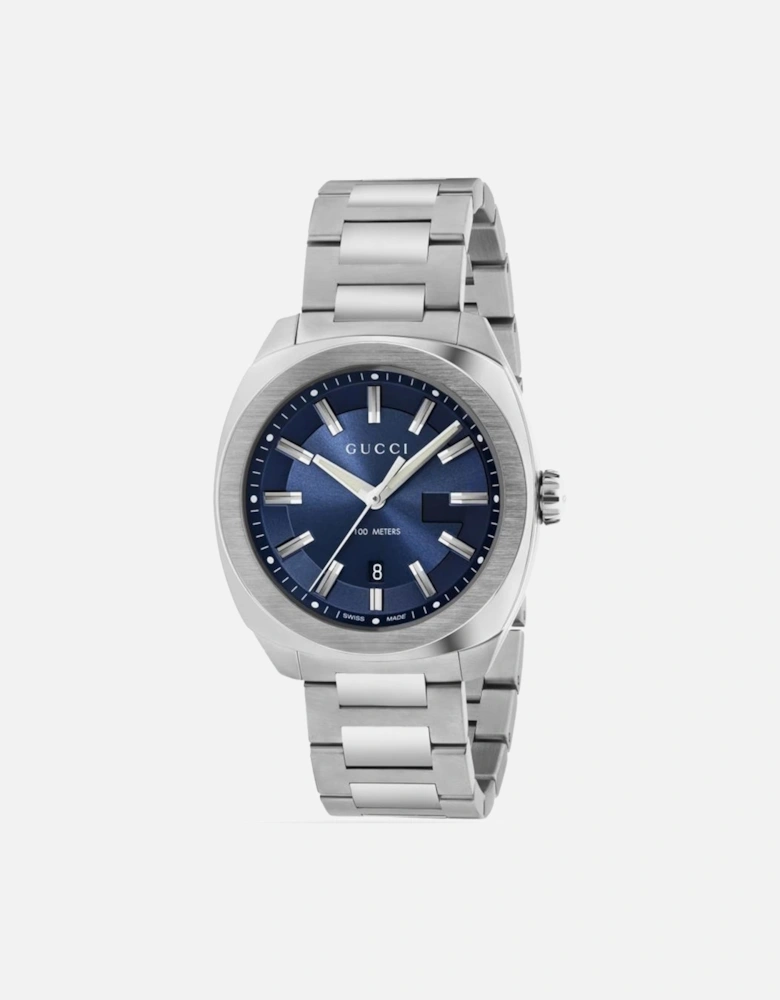 Stainless Steel Bracelet Sunray Blue Dial Men's Watch YA142303