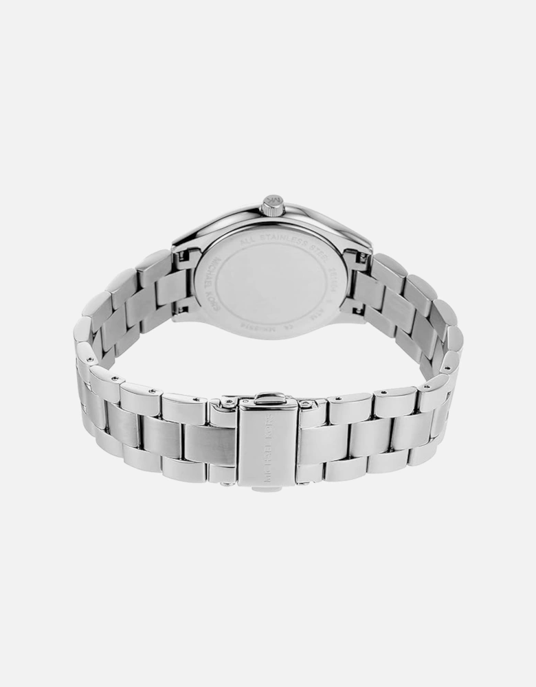 Mini Slim Runway Silver Dial Women's Watch MK3514