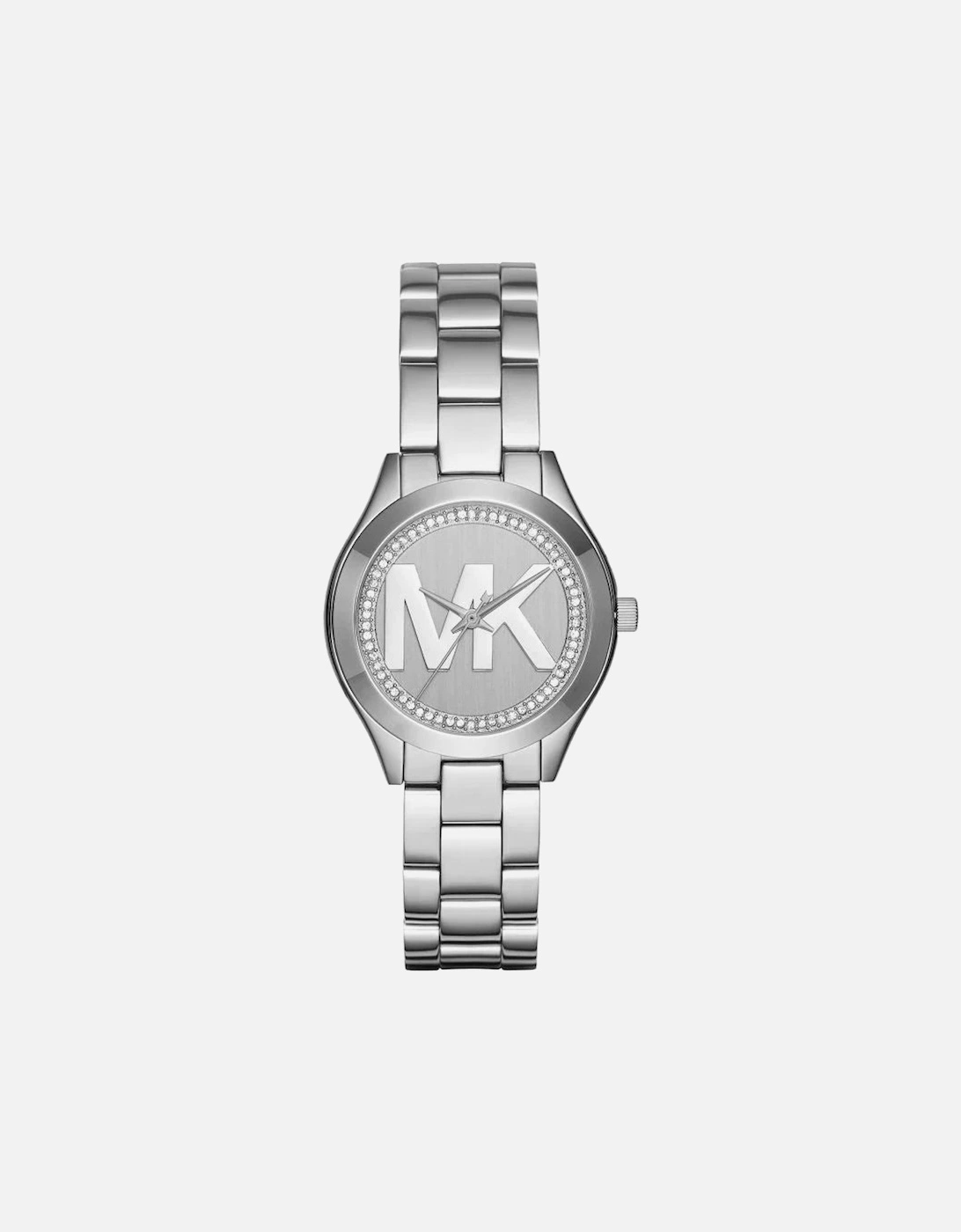 Mini Slim Runway Silver Dial Women's Watch MK3548, 3 of 2