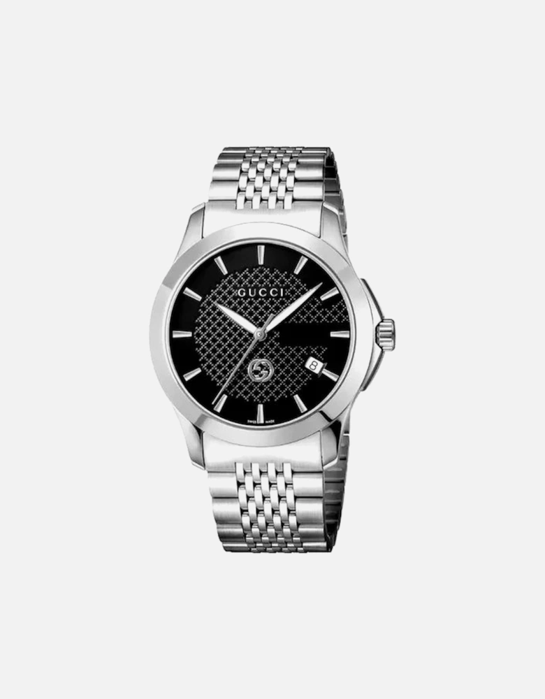 G-Timeless Men's Black Dial Watch YA1264106